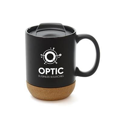 Cork Base Ceramic Travel Mug - 400ml